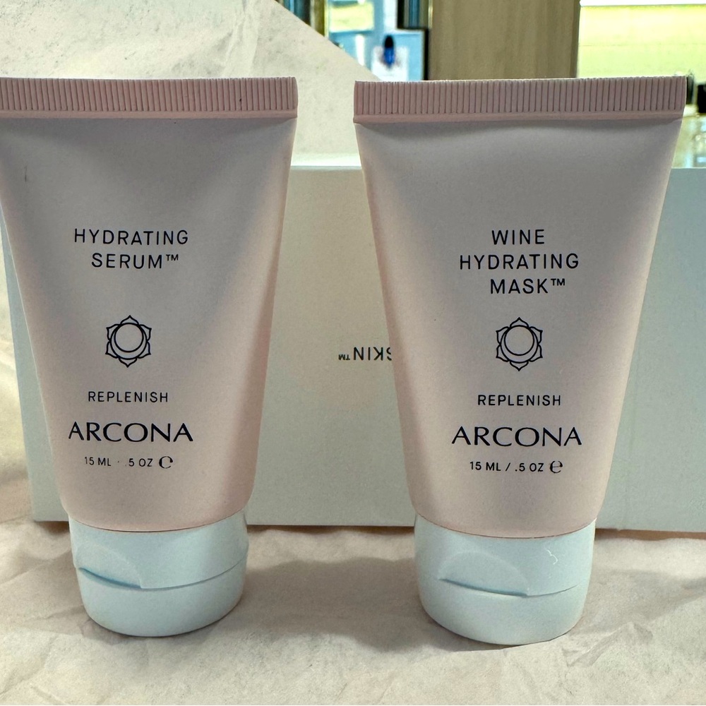 Arcona Hydrating Mask and Serum Set 0.5 oz each